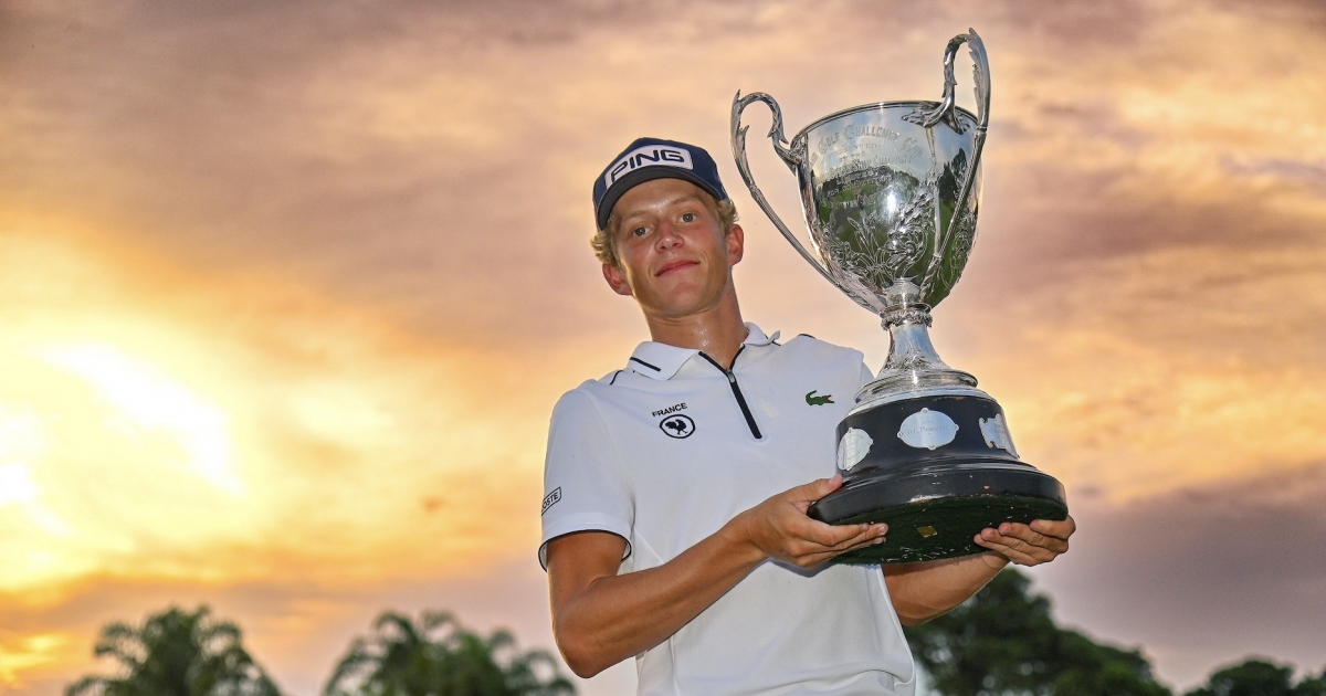 Martin Couvra Makes History in South Africa | European Golf Association